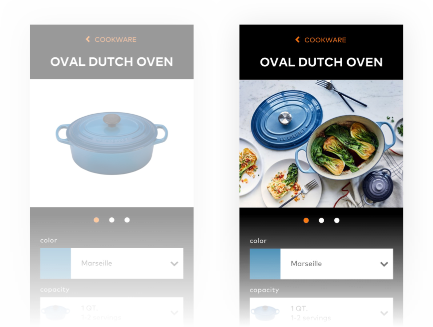 User-test comparison of silhouetted and lifestyle product imagery